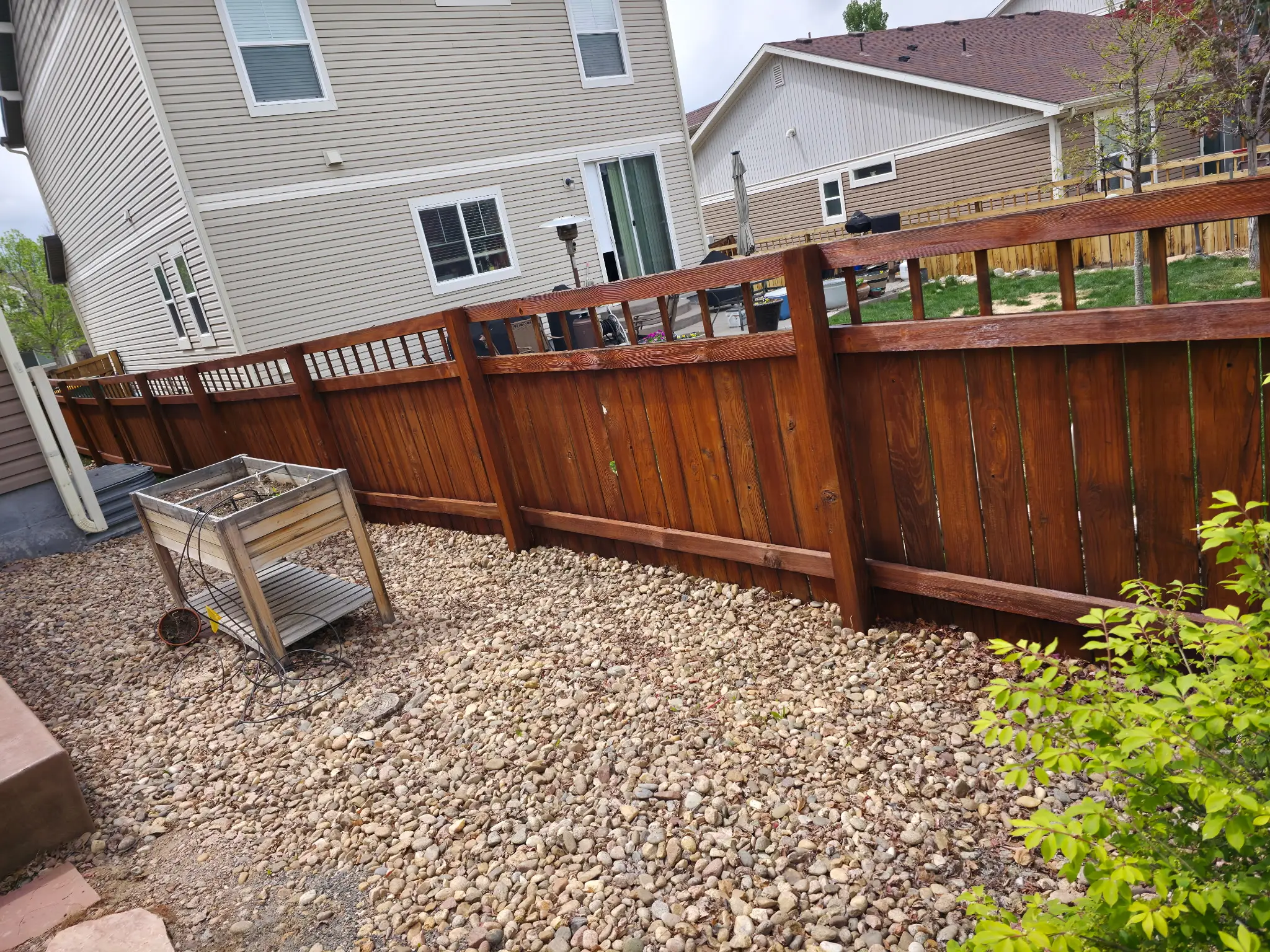 Commercial warehouse painting project